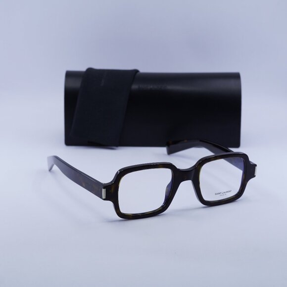 Final Price! Saint Laurent SL720 OPT 002 Havana Eyeglasses 48mm - Picture 1 of 11
